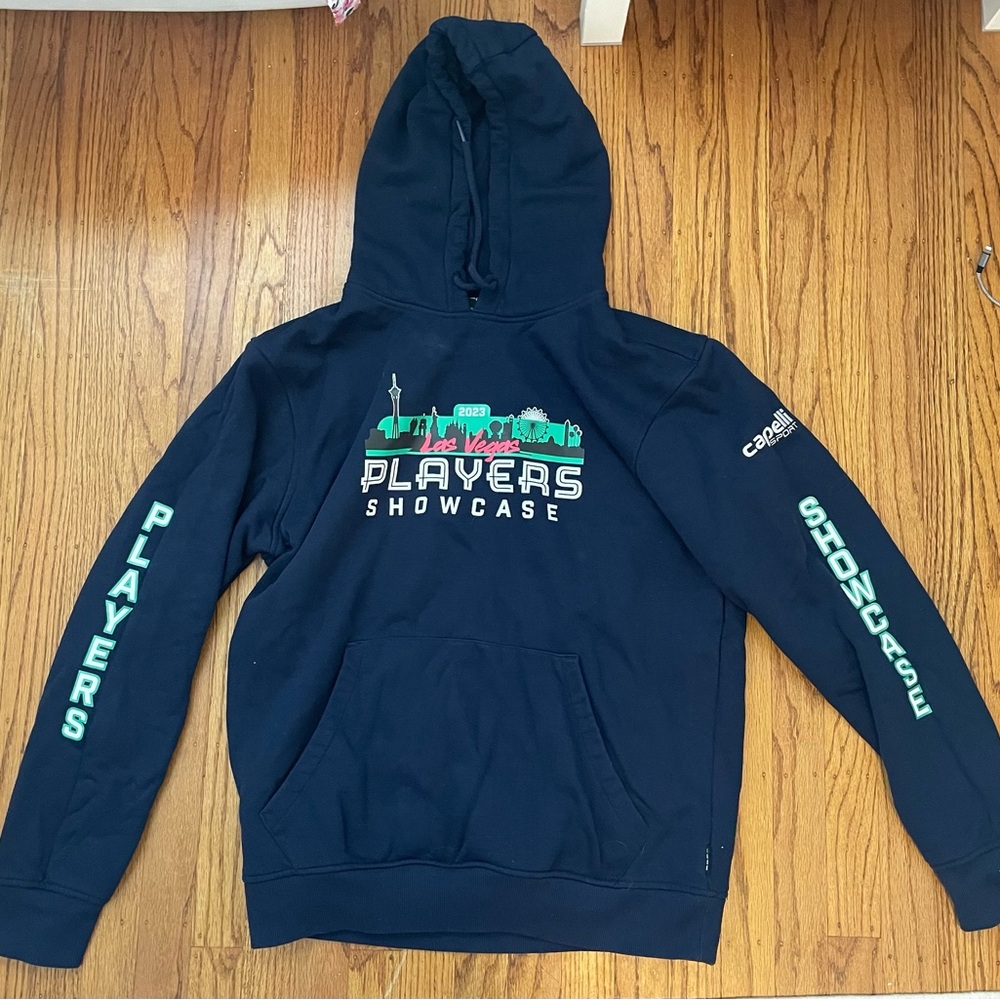 Navy blue hoodie